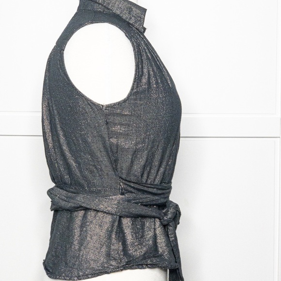 Rampage | Black Metallic Top - Picture 2 of 6